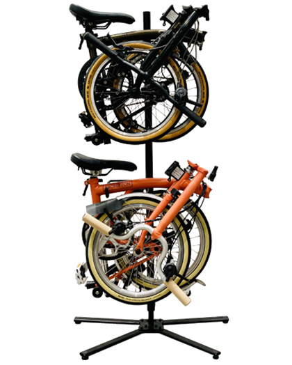 ブロンプトン用飾れる収納「バイクピットタワー」｜ミズタニ自転車株式会社