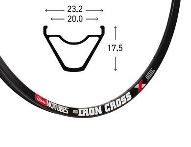 STAN S NOTUBES Alpha340 400 IronCross