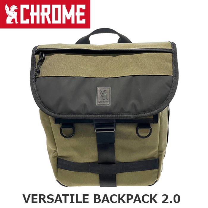 アクセサリー CHROME VERSATILE BACKPACK CHROME VERSATILE BACKPACK | believe online store
