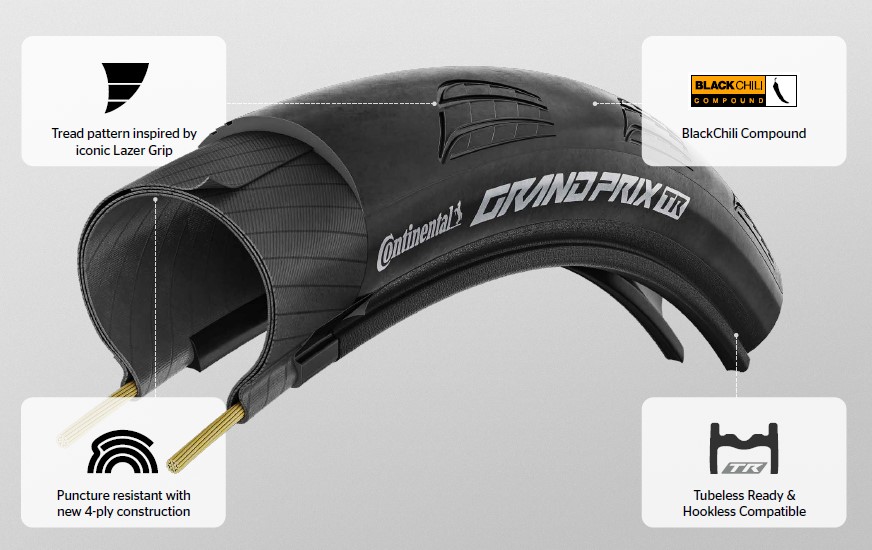 CONTINENTALより高コストパフォーマンスが魅力な「GRAND PRIX TR 