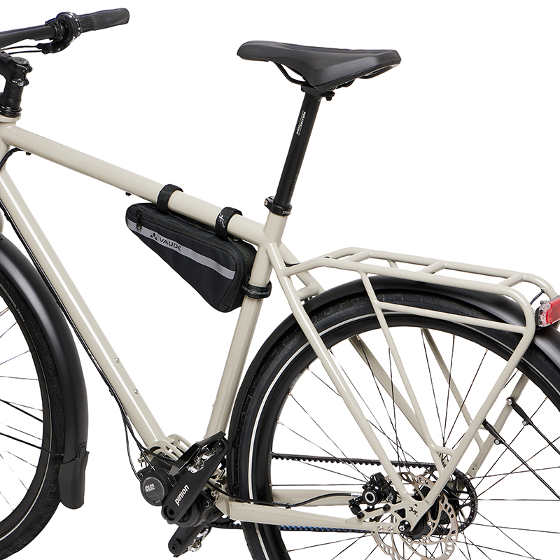 Borsa Sottosella VAUDE Tube Bag M - Ecologica Per Bicicletta Con Porta Luci - Foto 4