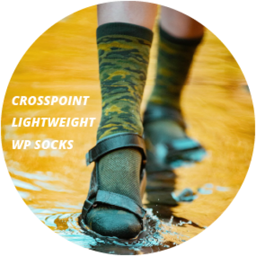 CROSSPOINT LIGHTWEIGHT WP SOCKS