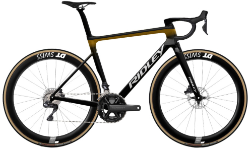 RIDLEY ロードバイクフレーム ブラック/イエロー RIDLEY 「リドレー 